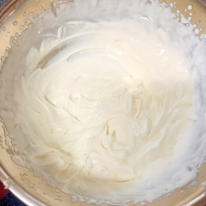 ダレない&美味しい!ホワイトチョコクリーム☆